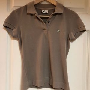 Lacoste Women’s Polo Gray